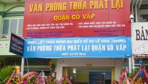 Thành lập văn phòng thừa phát lại