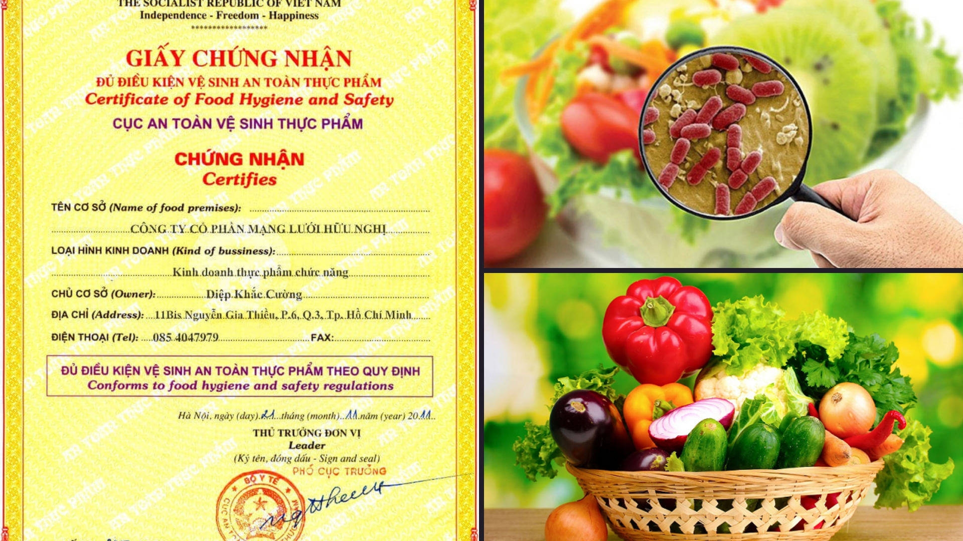 Tại Sao Giấy Phép Vệ Sinh An Toàn Thực Phẩm Là Yếu Tố Quan Trọng?
